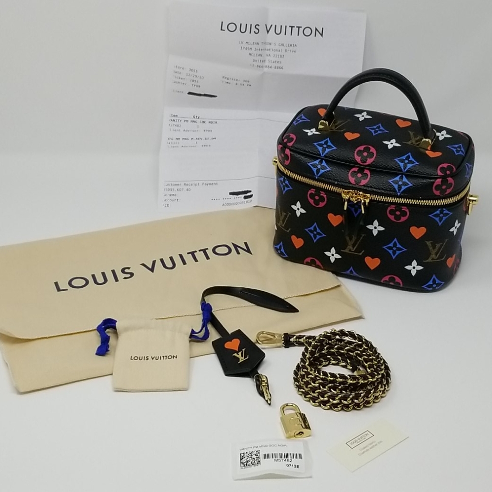 SOLD Louis Vuitton Game On Vanity Bag - Picture 3 of 14